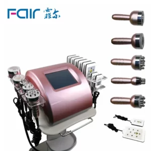 6 in 1 multifunctional 40k or 80k Vacuum Cavitation System RF Lipo Laser Weight Loss Machine